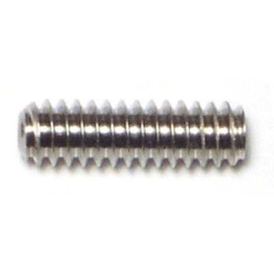 #10-24 x 5/8" 18-8 Stainless Steel Coarse Thread Hex Socket Headless Set Screws