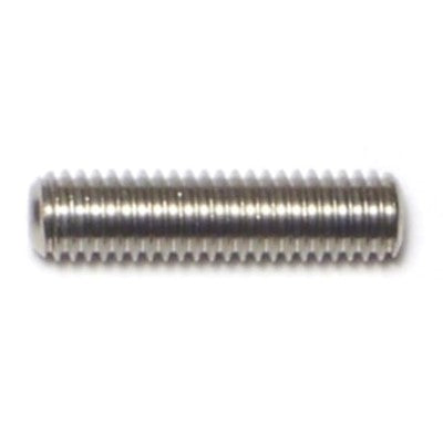 #10-32 x 3/4" 18-8 Stainless Steel Fine Thread Hex Socket Headless Set Screws