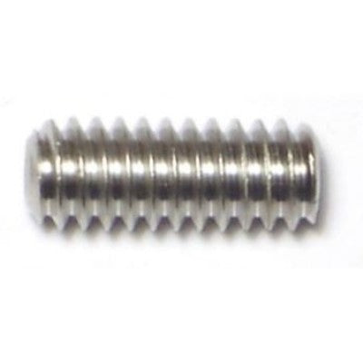 1/4"-20 x 5/8" 18-8 Stainless Steel Coarse Thread Hex Socket Headless Set Screws
