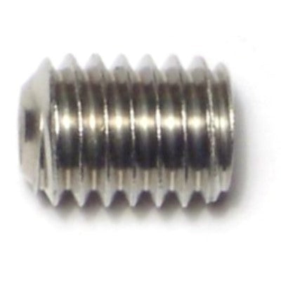 3/8"-16 x 1/2" 18-8 Stainless Steel Coarse Thread Hex Socket Headless Set Screws