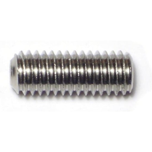 3/8"-16 x 1" 18-8 Stainless Steel Coarse Thread Hex Socket Headless Set Screws