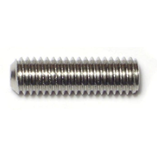 3/8"-16 x 1-1/4" 18-8 Stainless Steel Coarse Thread Hex Socket Headless Set Screws