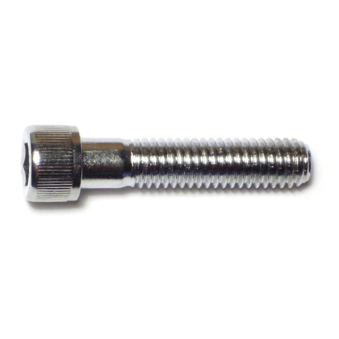 3/8"-16 x 1-3/4" Chrome Plated Grade 8 Steel Coarse Thread Knurled Socket Cap Screws