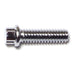1/4"-20 x 7/8" Chrome Plated Steel Coarse Thread Flange Head 12-Point Cap Screws