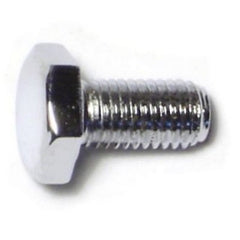 1/4"-28 x 1/2" Chrome Plated Grade 5 Steel Fine Thread Hex Cap Screws