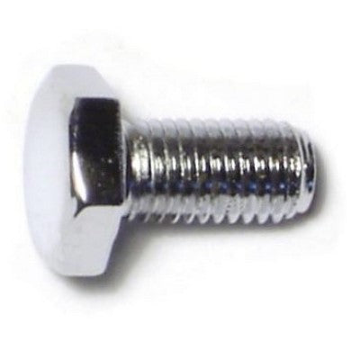 1/4"-28 x 1/2" Chrome Plated Grade 5 Steel Fine Thread Hex Cap Screws