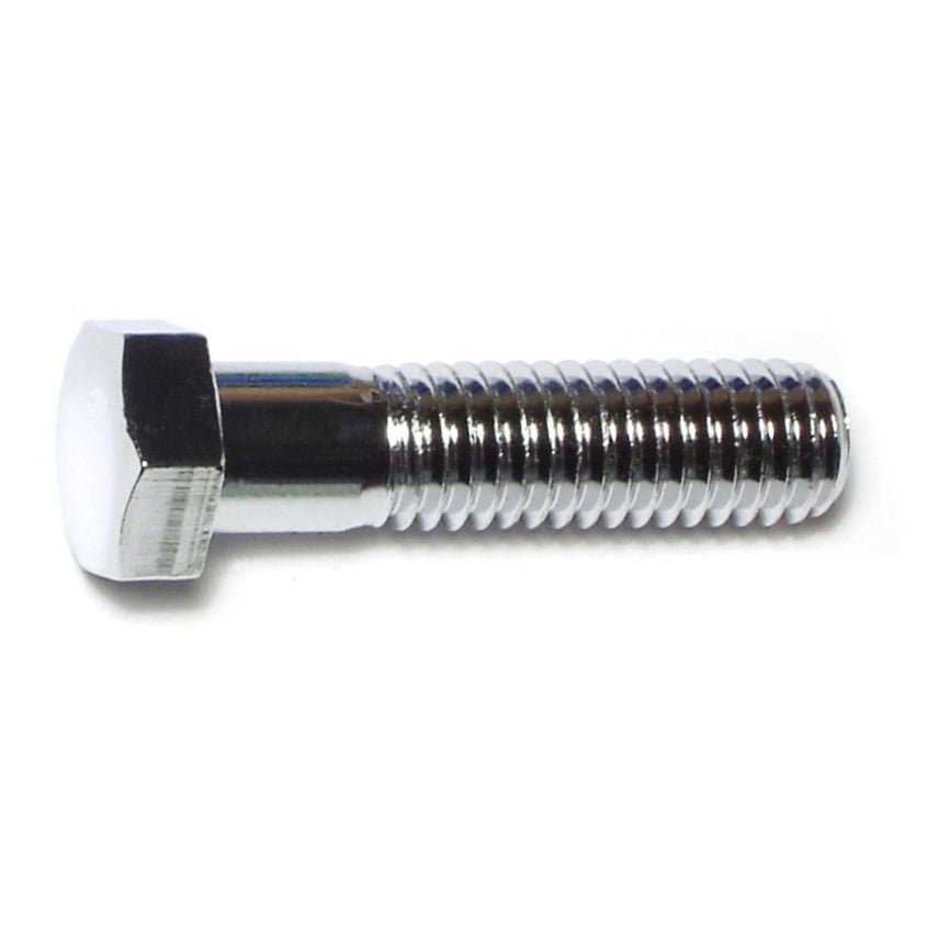 7/16"-14 x 1-3/4" Chrome Plated Grade 5 Steel Coarse Thread Hex Cap Screws