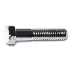 7/16"-14 x 2" Chrome Plated Grade 5 Steel Coarse Thread Hex Cap Screws