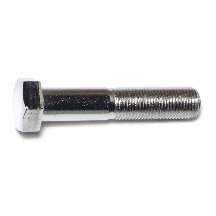 1/2"-20 x 2-1/2" Chrome Plated Grade 5 Steel Fine Thread Hex Cap Screws