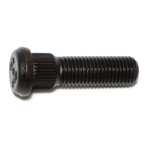 12mm-1.5 x 14.35mm x 42.5mm Zinc Plated Class 10.9 Steel Fine Thread Automotive Wheel Studs