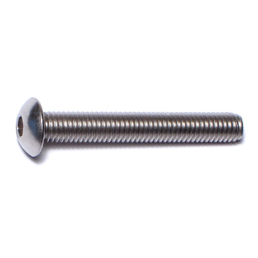 5mm-0.8 x 35mm A2 Stainless Steel Coarse Thread Button Head Hex Socket Cap Screws