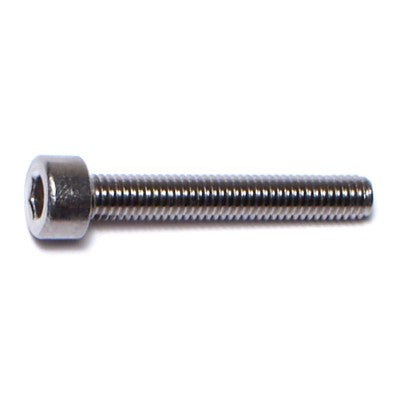 3mm-0.5 x 20mm Stainless A2-70 Steel Coarse Thread Hex Socket Cap Screws