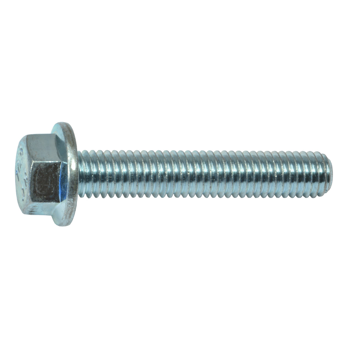 8mm-1.25 x 45mm Zinc Plated Class 10.9 Steel Coarse Thread JIS Hex Washer Head Flange Bolts