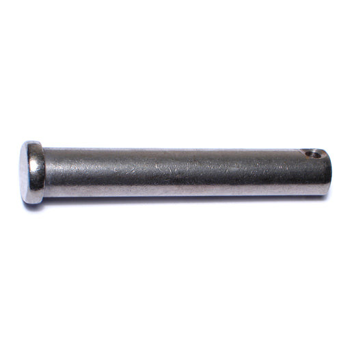 1/2" x 3" x 5/32" 18-8 Stainless Steel Single Hole Clevis Pins