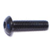 4mm-0.7 x 16mm Black Oxide Class 10.9 Steel Coarse Thread Button Head Hex Socket Cap Screws