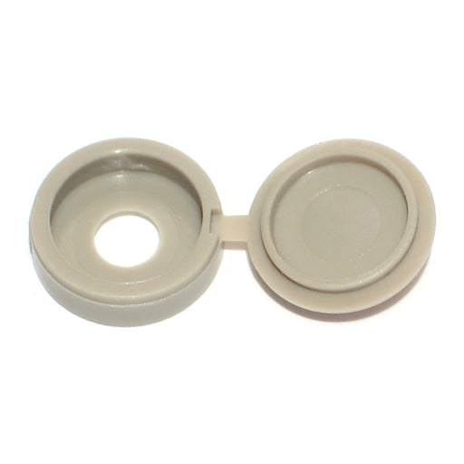 1/4" Gray Nylon Plastic Screw Covers