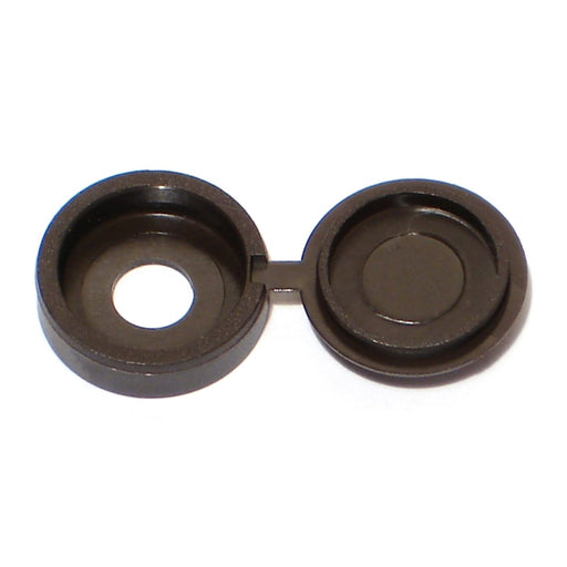 1/4" Brown Nylon Plastic Screw Covers