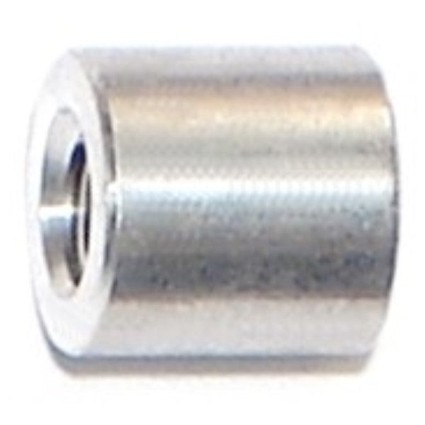 1/4-32 x 1/4" Aluminum Coarse Thread #6-32 Threaded Spacers