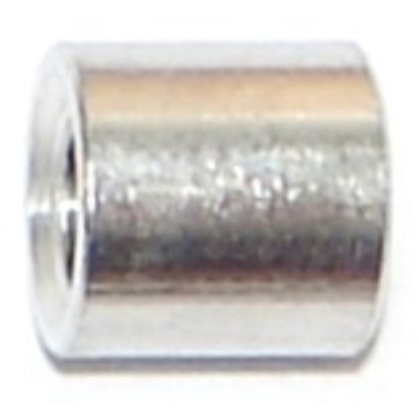 1/4-32 x 1/4" Aluminum Coarse Thread #8-32 Threaded Spacers
