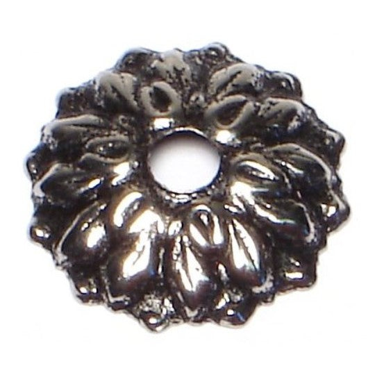 3/4" Antique Silver Rosettes