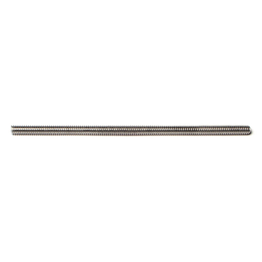 1/4"-20 x 6" Zinc Plated Grade 2 Steel Coarse Thread Threaded Rods