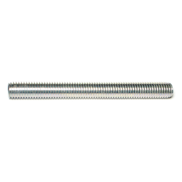 5/8"-11 x 6" Zinc Plated Grade 2 Steel Coarse Thread Threaded Rods