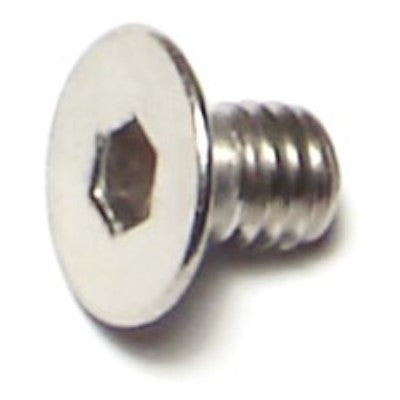 4mm-0.7 x 6mm A2 Stainless Steel Coarse Thread Flat Head Hex Socket Cap Screws
