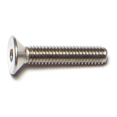 4mm-0.7 x 20mm A2 Stainless Steel Coarse Thread Flat Head Hex Socket Cap Screws