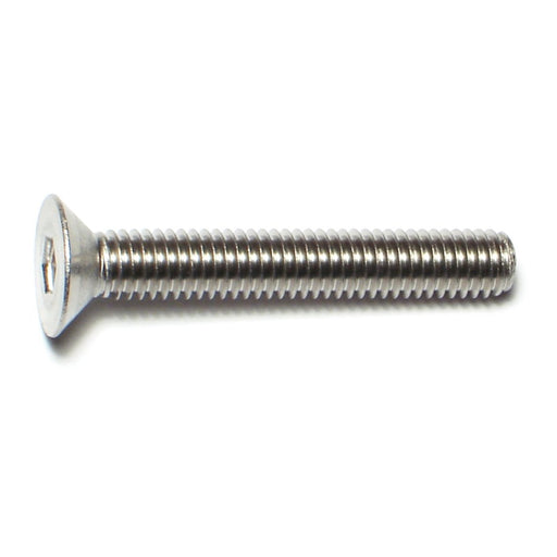 6mm-1.0 x 40mm A2 Stainless Steel Coarse Thread Flat Head Hex Socket Cap Screws