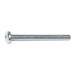 #10-24 x 2" Zinc Plated Steel Coarse Thread Phillips Pan Head Machine Screws