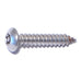 #10 x 1" 18-8 Stainless Steel Security Star Drive Button Head Sheet Metal Screws