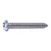 #10 x 1-1/2" 18-8 Stainless Steel Security Star Drive Button Head Sheet Metal Screws