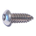 #14 x 3/4" 18-8 Stainless Steel Security Star Drive Button Head Sheet Metal Screws