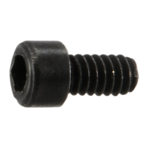 #0-80 x 1/8" Plain Steel Fine Thread Miniature Socket Cap Screws