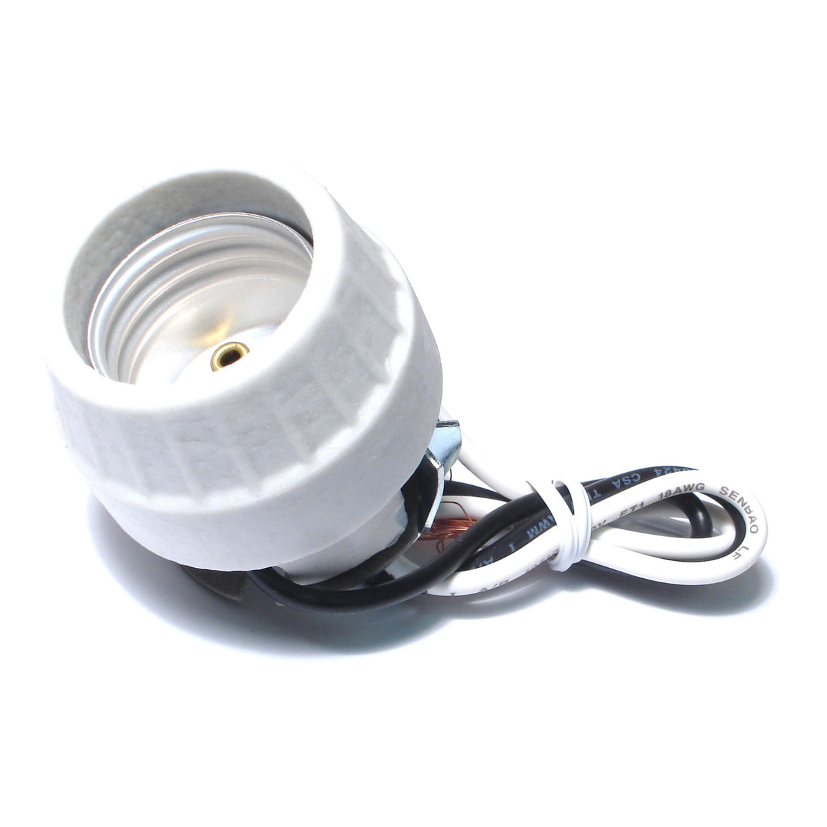 Medium Base Porcelain Front Mount Fixture Sockets — Fastener Line
