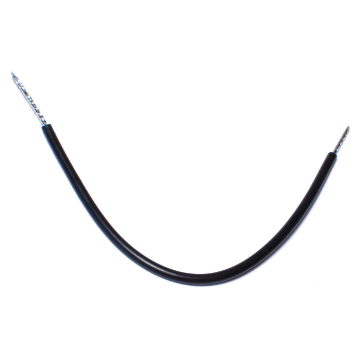 #18 x 6" Black Switch Wire Lead