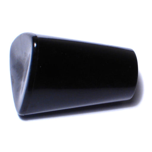 #10-32 x 7/8" Black Heat Resistant Plastic Fine Thread Triangle Knobs