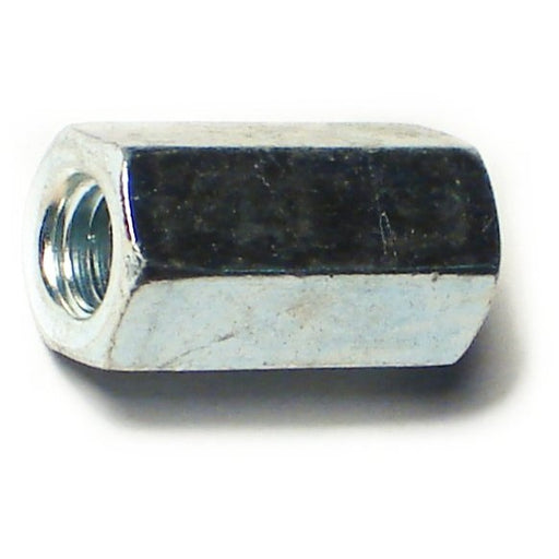 5mm-0.8 x 15mm Zinc Plated Steel Coarse Thread Coupling Nuts