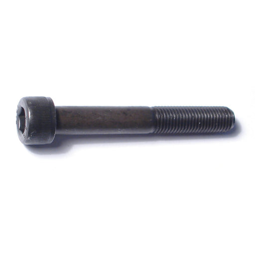 10mm-1.25 x 70mm Black Oxide Class 12.9 Steel Fine Thread Knurled Head Hex Socket Cap Screws
