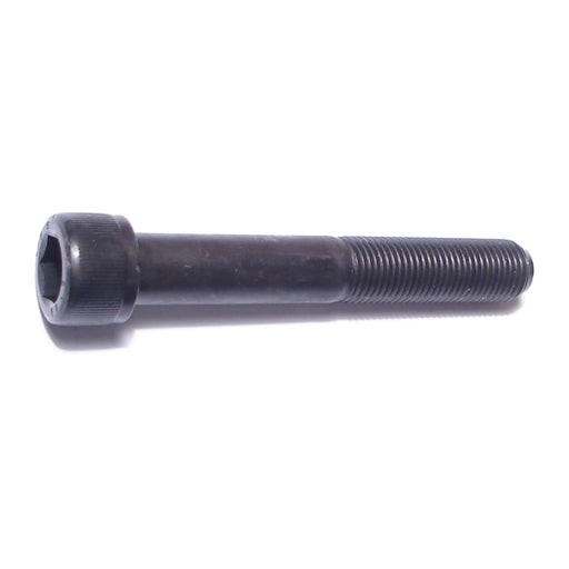 12mm-1.25 x 80mm Black Oxide Class 12.9 Steel Extra Fine Thread Knurled Head Hex Socket Cap Screws