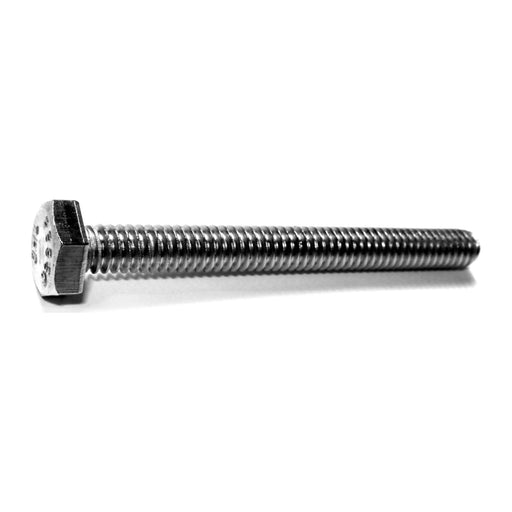 1/4"-20 x 2-1/2" 18-8 Stainless Steel Coarse Full Thread Hex Head Tap Bolts