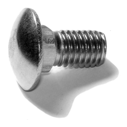 1/2"-13 x 1" 18-8 Stainless Steel Coarse Thread Carriage Bolts