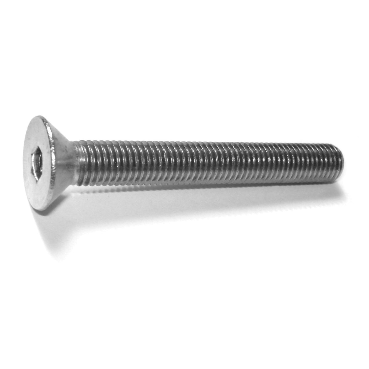 1/4"-28 x 2" 18-8 Stainless Steel Fine Thread Flat Head Socket Cap Screws