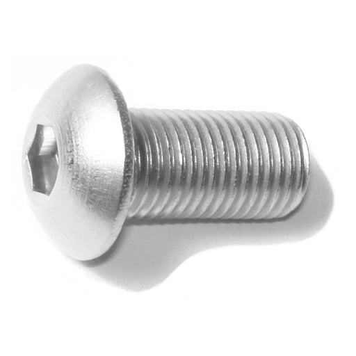 3/8"-24 x 3/4" 18-8 Stainless Steel Fine Thread Button Head Socket Cap Screws