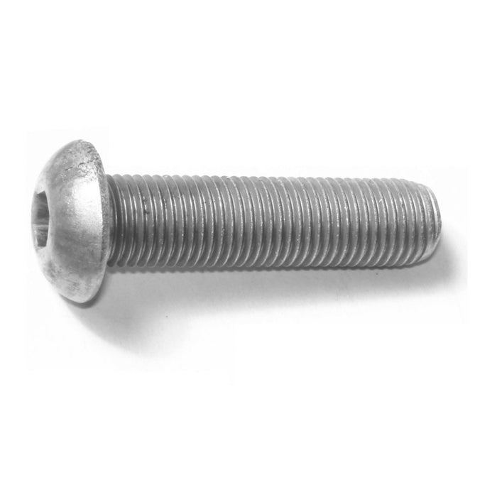 3/8"-24 x 1" 18-8 Stainless Steel Fine Thread Button Head Socket Cap Screws