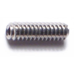 #4-40 x 3/16" 18-8 Stainless Steel Coarse Thread Hex Socket Headless Set Screws