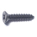 #12 x 1-1/2" Black Steel Phillips Flat Head Sheet Metal Screws