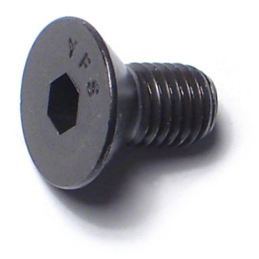 1/4"-28 x 1/2" Plain Steel Fine Thread Flat Head Socket Cap Screws