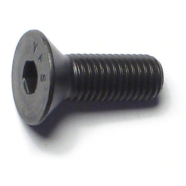 1/4"-28 x 3/4" Plain Steel Fine Thread Flat Head Socket Cap Screws