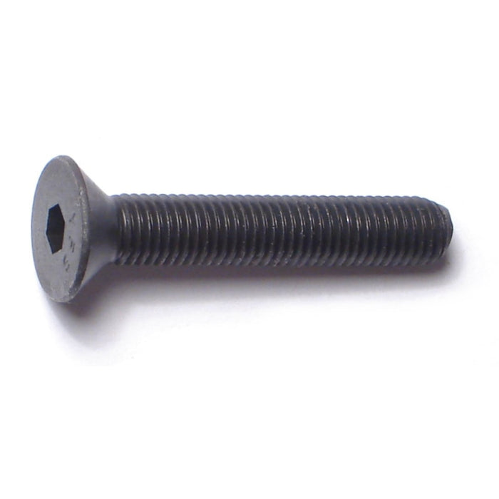 1/4"-28 x 1-1/2" Plain Steel Fine Thread Flat Head Socket Cap Screws